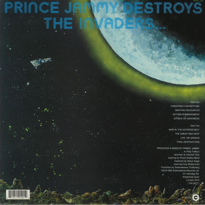 PRINCE JAMMY - Destroys The Invaders