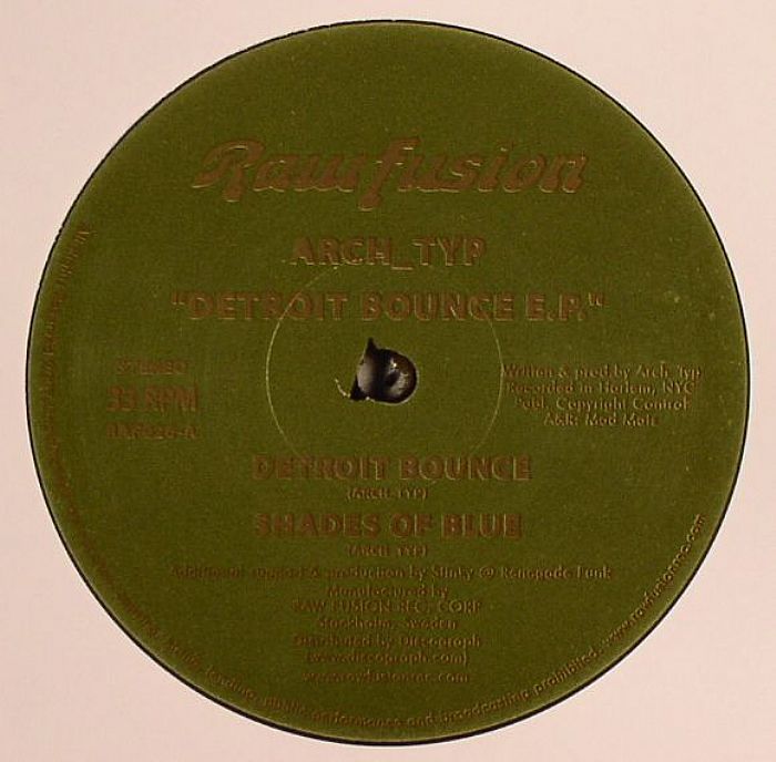 ARCH TYP - Detroit Bounce EP