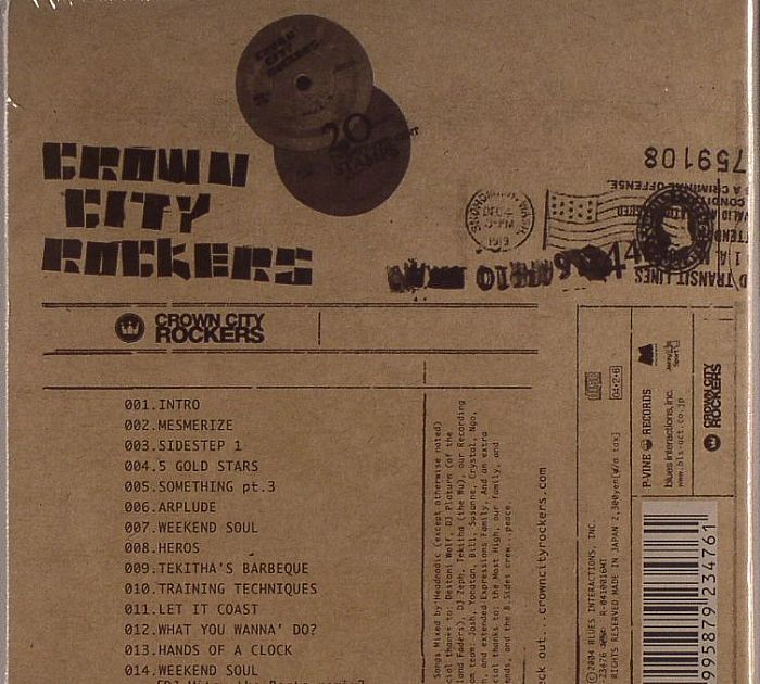 CROWN CITY ROCKERS - Crown City Rockers