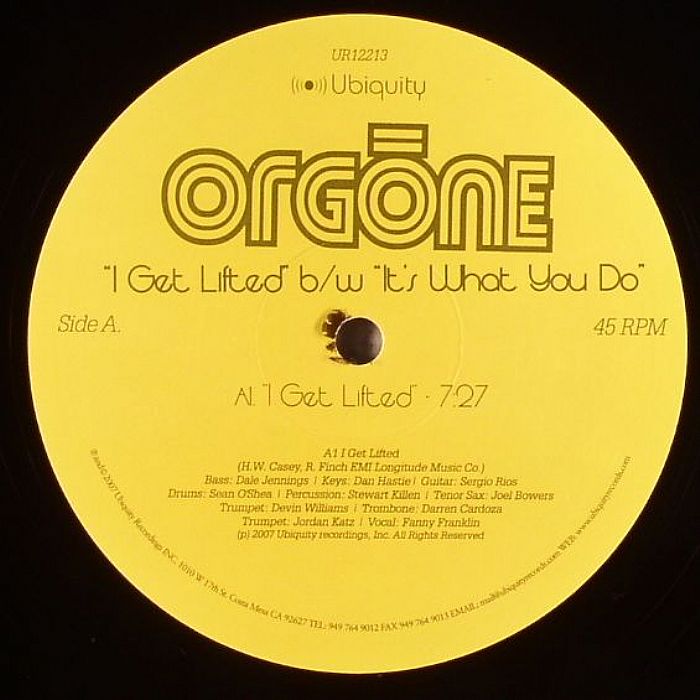 ORGONE - I Get Lifted