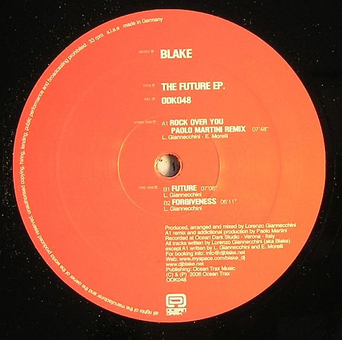 BLAKE - The Future EP