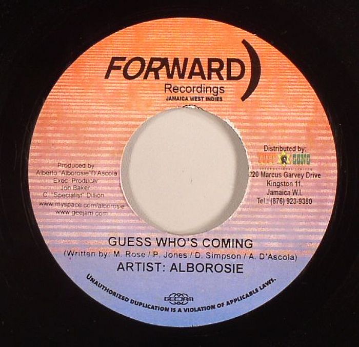 ALBOROSIE - Guess Who's Coming (Guess Who's Coming To Dinner Riddim)