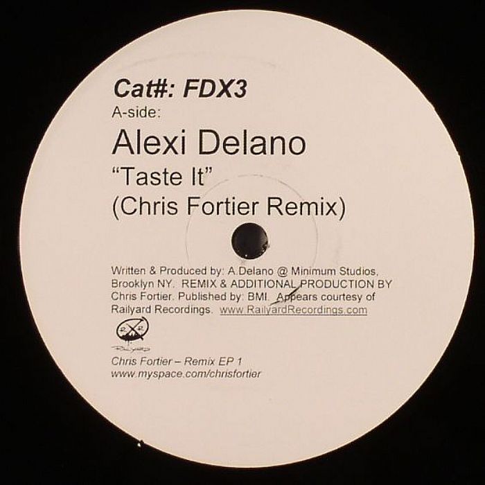 DELANO, Alexi/FREAKY CHAKRA - Taste It (Chris Fortier remix)