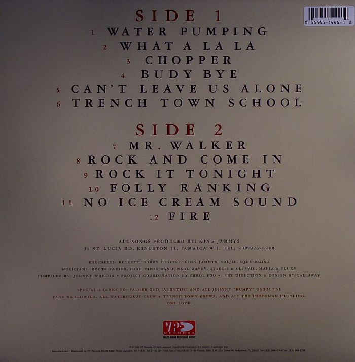 OSBOURNE, Johnny - Mr Budy Bye