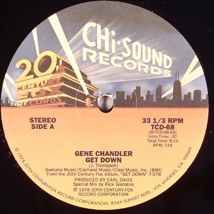 CHANDLER, Gene/STEPHANIE MILLS feat TEDDY PENDERGRASS - Get Down