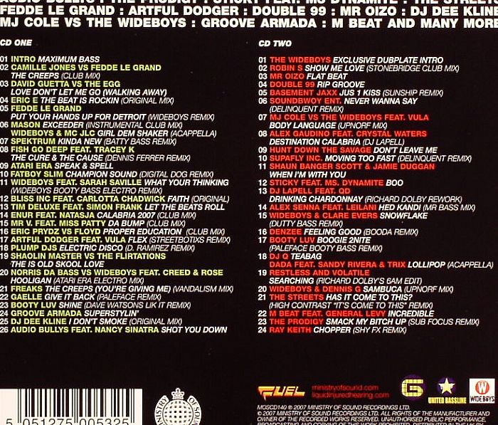 VARIOUS - Maximum Bass 2007