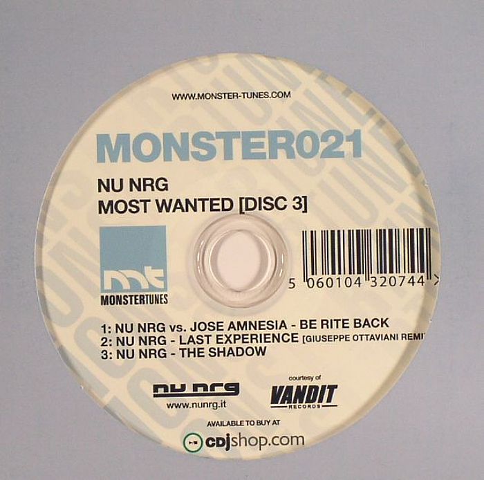 Nu NRG - Most Wanted (Disc 2) Nu NRG - Most Wanted (Disc 2)