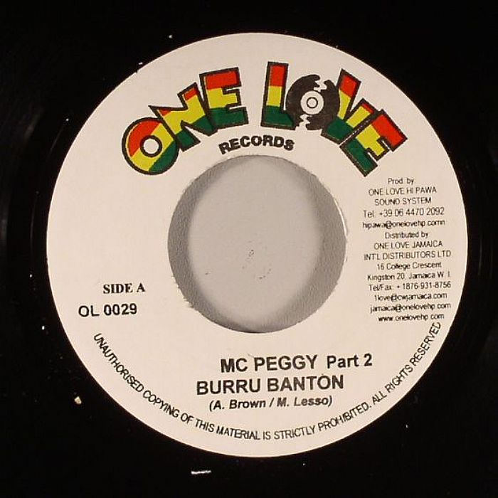 BANTON, Burru/KANGAROO - MC Peggy Part 2 (Maria Riddim)