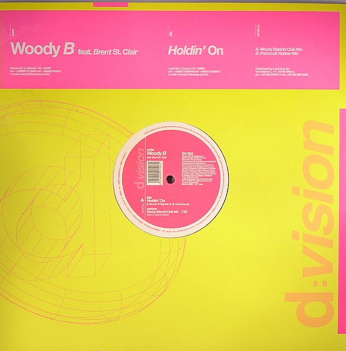 WOODY B feat BRENT ST CLAIR - Holdin' On
