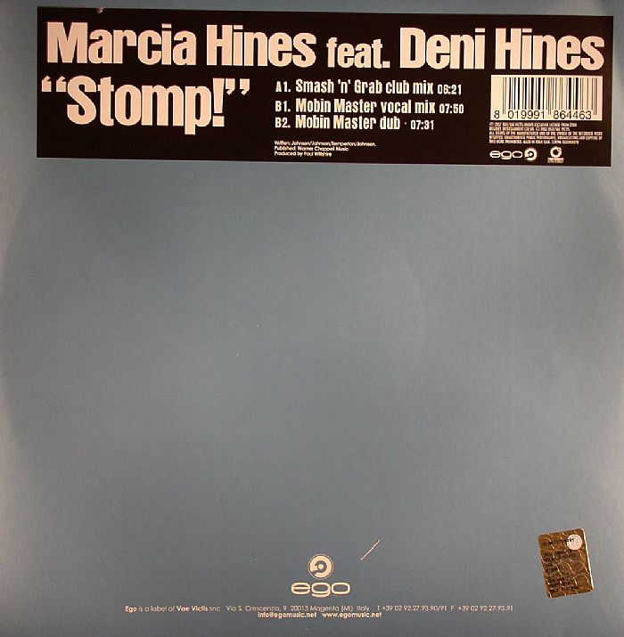 HINES, Marcia feat DENI HINES - Stomp