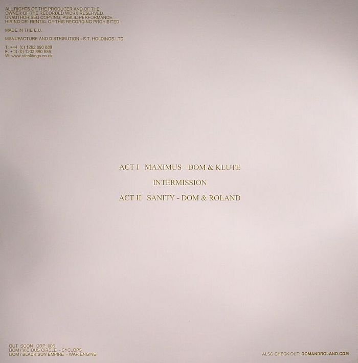 DOMINUS ET KLUTUS aka DOM/KLUTE/ROLAND - Maximus