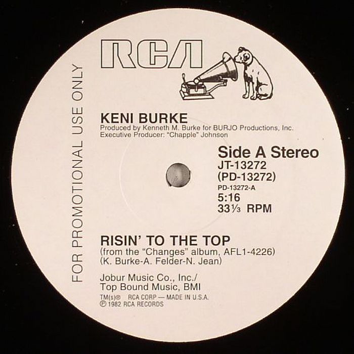 BURKE, Keni - Risin' To The Top