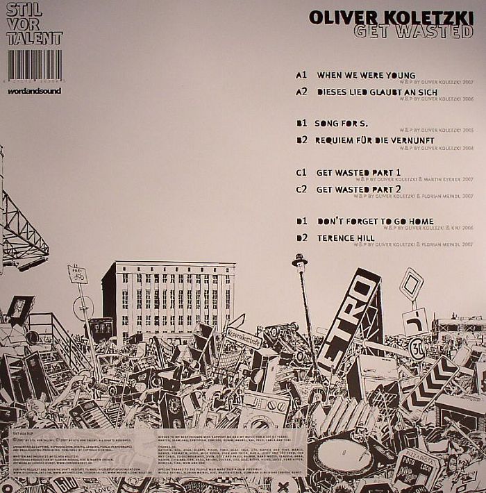 KOLETZKI, Oliver - Get Wasted