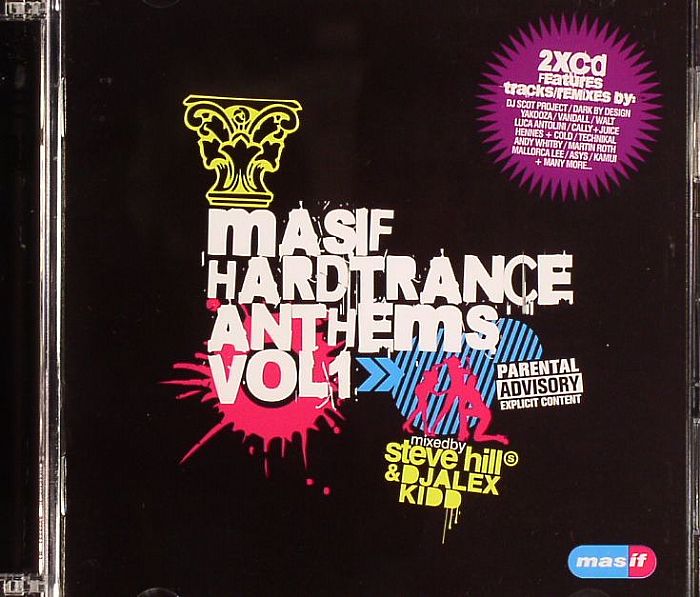 HILL, Steve/DJ ALEX KIDD/VARIOUS - Masif Hardtrance Anthems Vol 1
