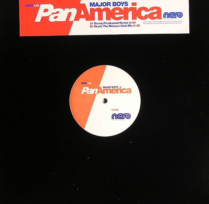 MAJOR BOYS - Pan America (2007 remixes)