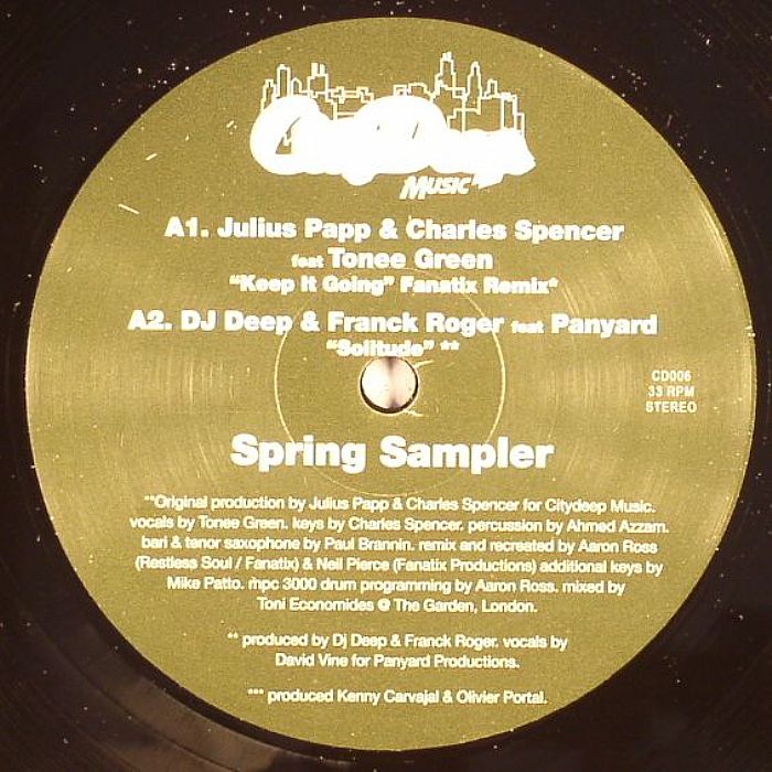 PAPP, Julius/CHARLES SPENCER/DJ DEEP/FRANCK ROGER - Spring Sampler