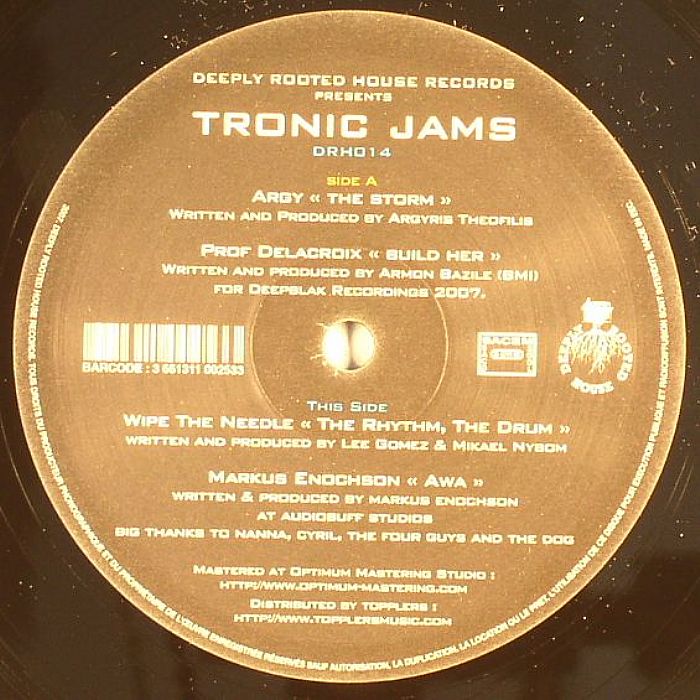 ARGY/PROF DELACROIX/WIPE THE NEEDLE/MARKUS ENOCHSON - Tronic Jams EP