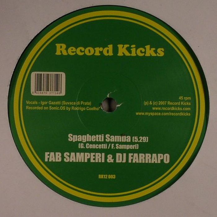 FAB SAMPERI/DJ FARRAPO/VERTICAL GROOVE - Spaghetti Samba