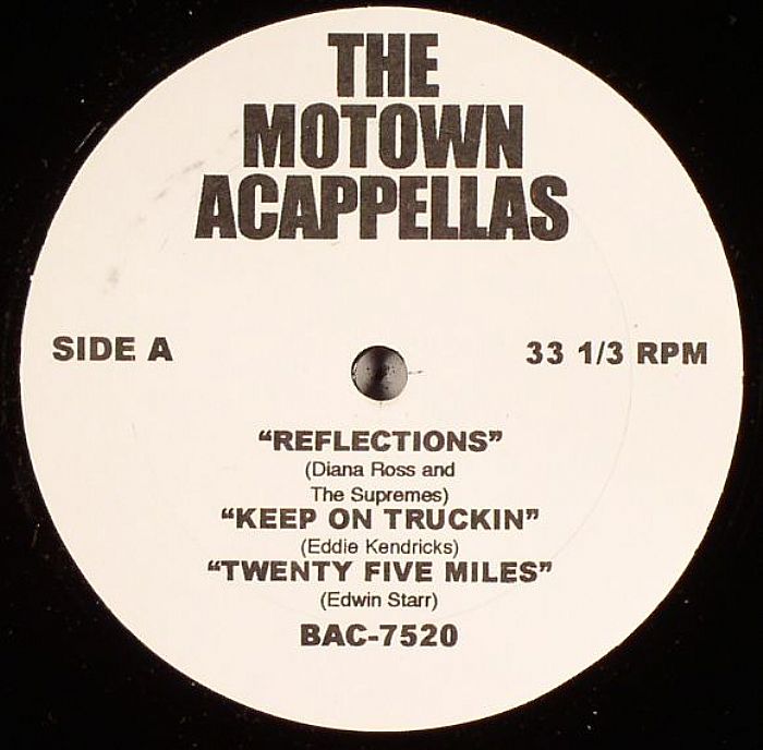 MOTOWN ACAPPELLAS, The - Motown Acappellas #6