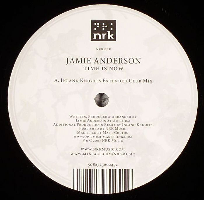ANDERSON, Jamie - Time Is Now