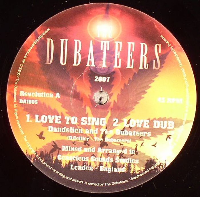 DANDALION/THE DUBATEERS - Love To Sing (Shine Eye Gal)