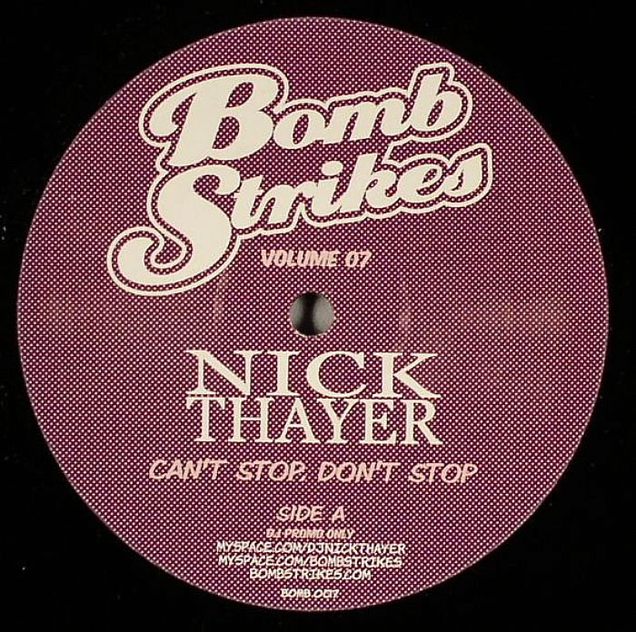 THAYER, Nick - Can't Stop Don't Stop