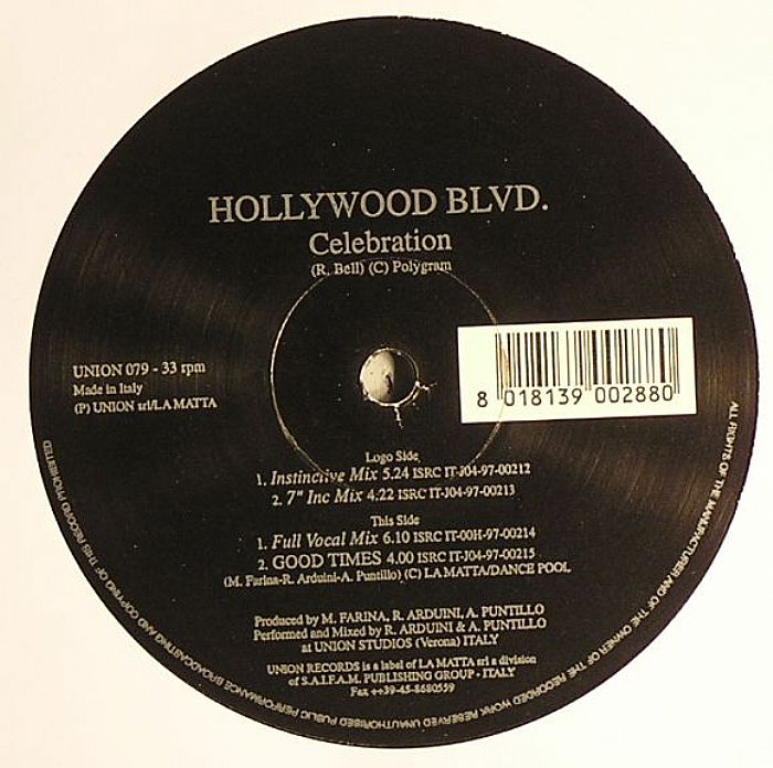 HOLLYWOOD BLVD - Celebration
