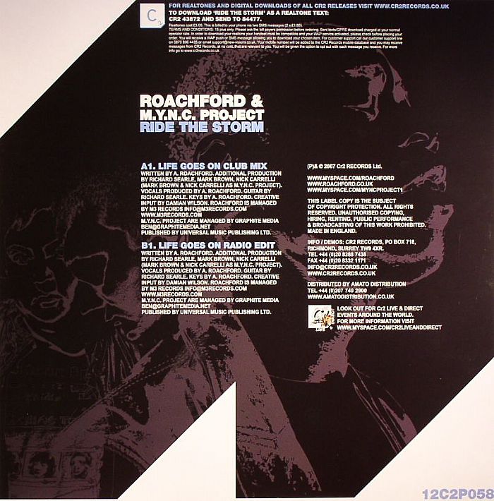 ROACHFORD/MYNC PROJECT - Ride The Storm