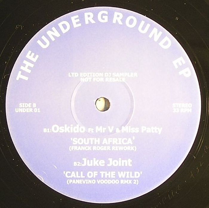 ANANE/UNKNOWN/OSKIDO feat MR V & MISS PATTY/JUKE POINT - The Underground EP