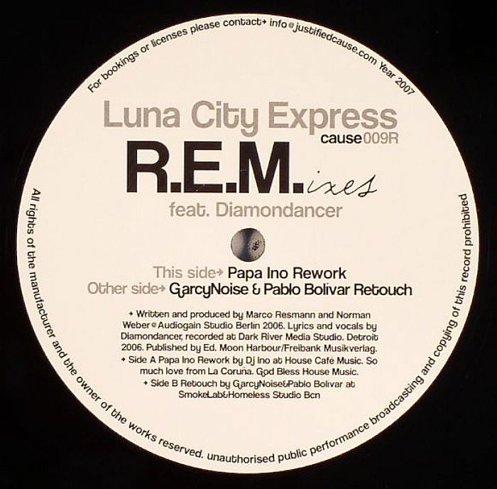 LUNA CITY EXPRESS feat DIAMONDANCER - REM