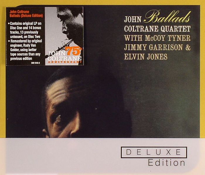 COLTRANE, John with McCOY TYNER/JIMMY GARRISON/ELVIN JONES - Ballads - Deluxe Edition