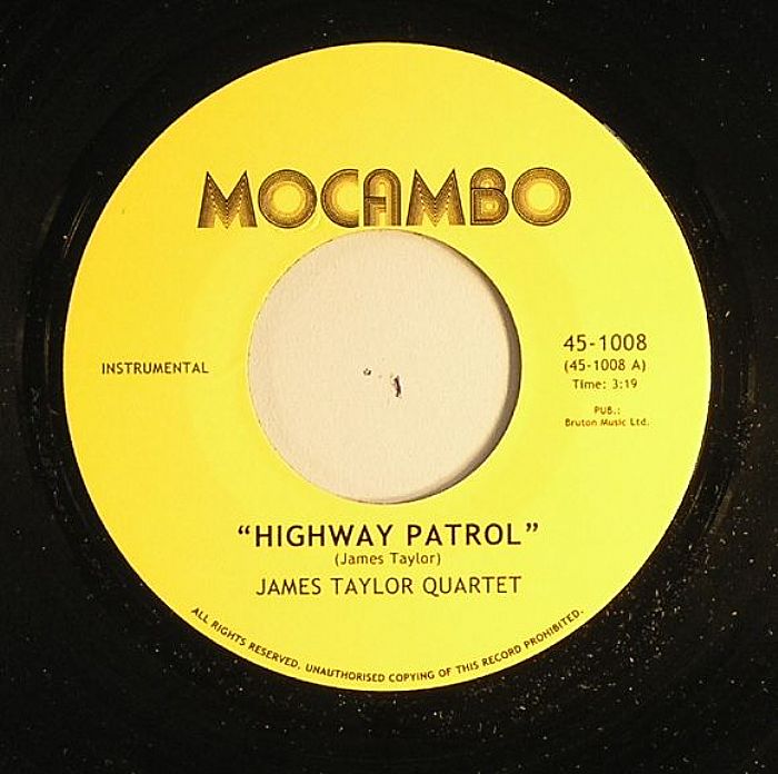 JAMES TAYLOR QUARTET - Highway Patrol