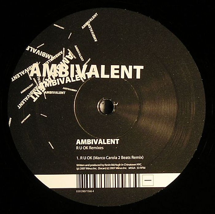 AMBIVALENT - R U OK (remixes)