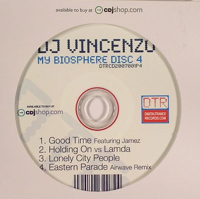 DJ VINCENZO - My Biosphere Disc 4