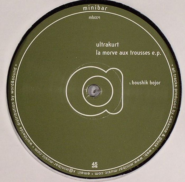 Ultrakurt – La Morve Aux Trousses EP vinyl cover