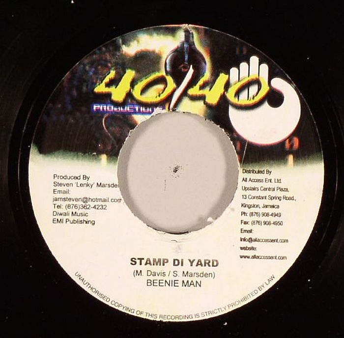 BEENIE MAN/STEVEN LENKY MARSDEN - Stamp Di Yard (Swazzi Riddim)