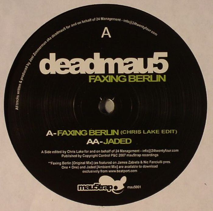 DEADMAU5 - Faxing Berlin