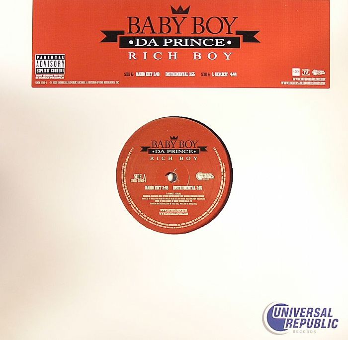 BABY BOY DA PRINCE - Rich Boy