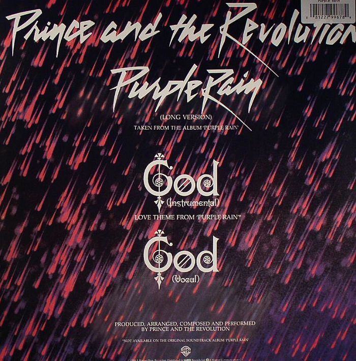 PRINCE & THE REVOLUTION - Purple Rain