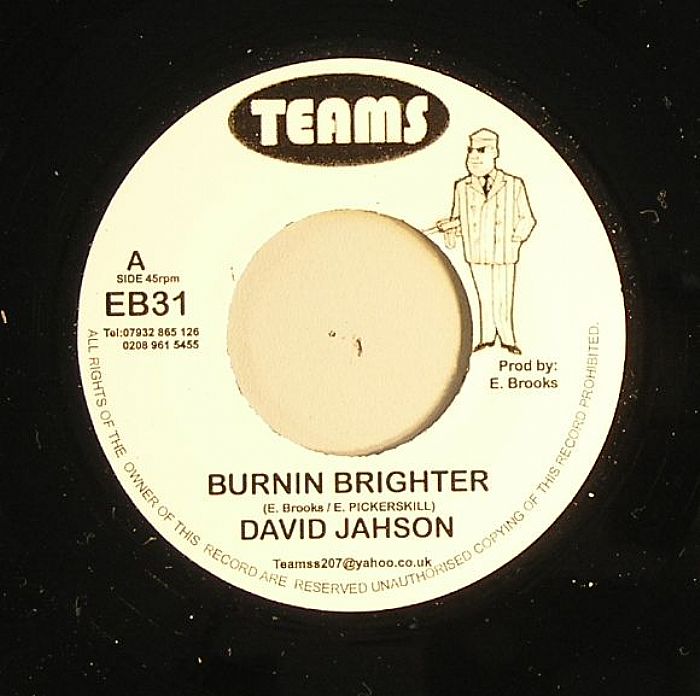 JAHSON, David - Burnin Brighter