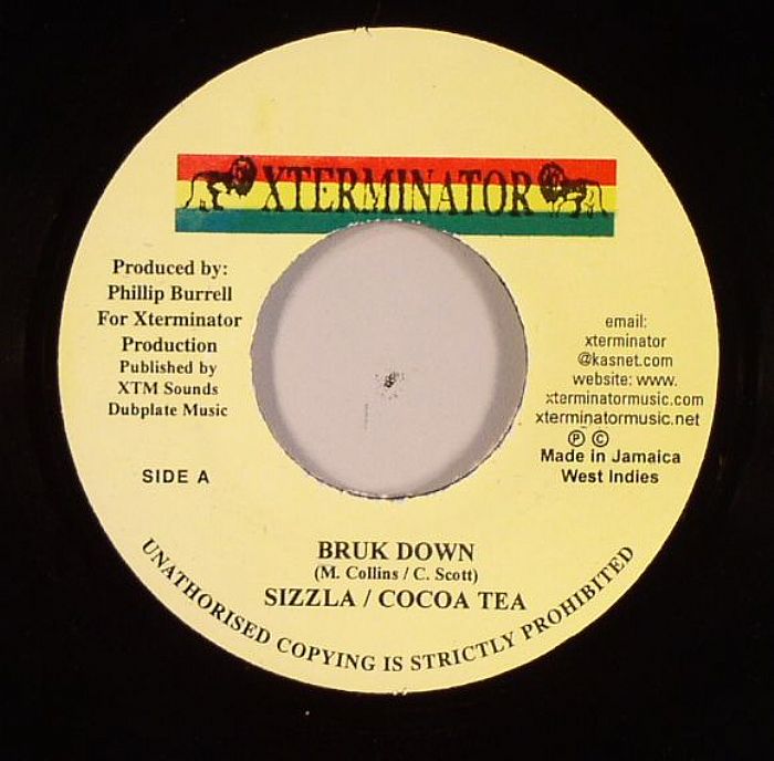 SIZZLA/COCOA TEA - Bruk Down