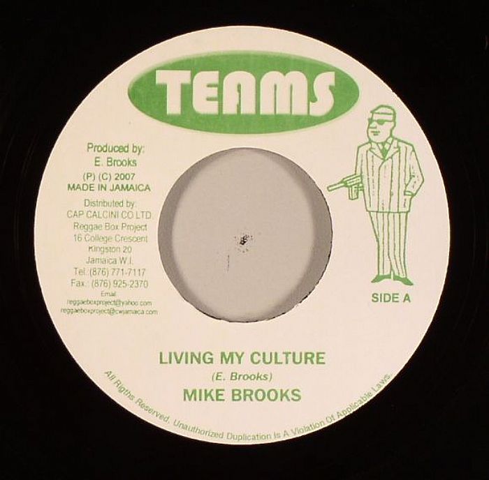 BROOKS, Mike - Living My Culture