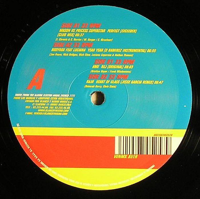 Mason Vs Princess Superstar Perfect Exceeder Original Mix