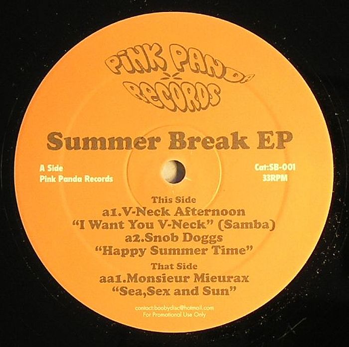 V NECK AFTERNOON/SNOB DOGGS/MONSIEUR MIEURAX - Summer Break EP