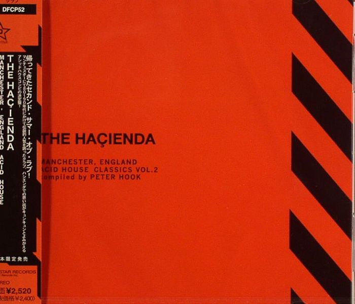 HOOK, Peter/VARIOUS - The Hacienda Manchester England Acid House Classics Vol 2