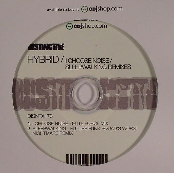 HYBRID - I Choose Noise/Sleepwalking (remixes)