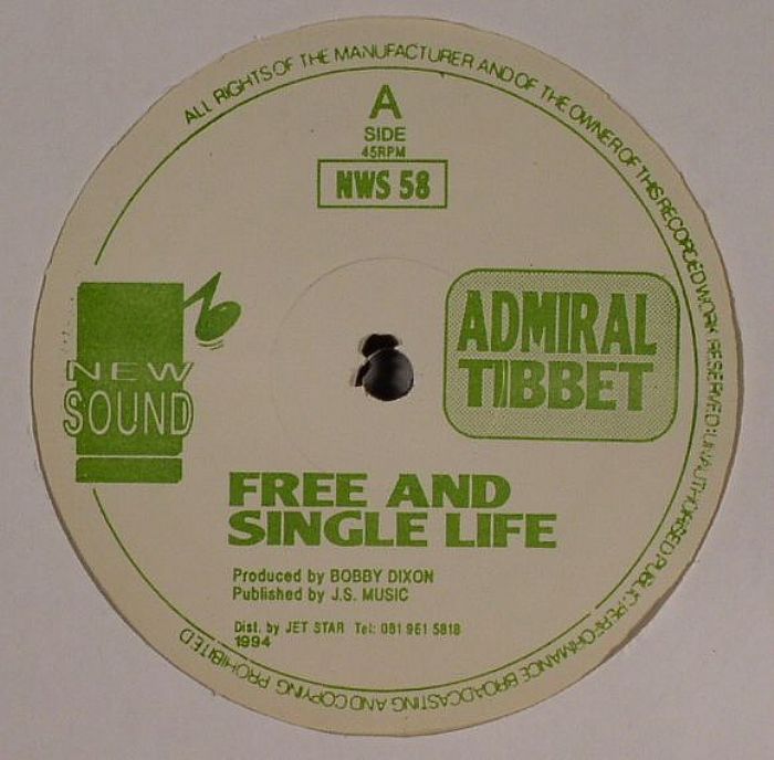 ADMIRAL TIBETTl/DON YOUTH - Free & Single Life