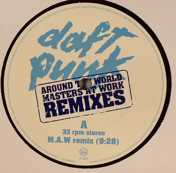 DAFT PUNK - Around The World (Masters At Work remixes)