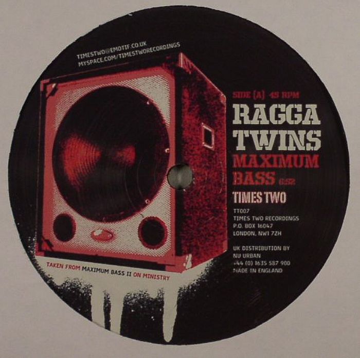 RAGGA TWINS, The - Maximum Bass