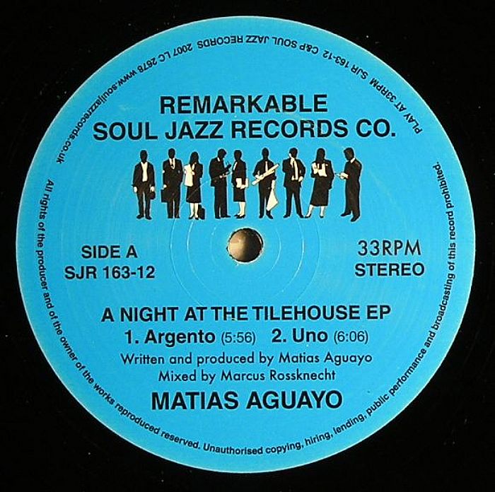 AGUAYO, Matias - A Night At The Tilehouse EP